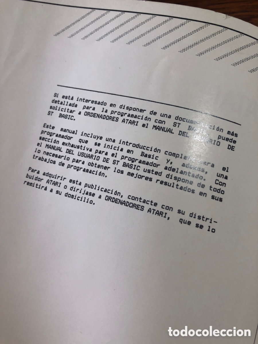 Libros de segunda mano: Gu&iacute;a de referencia b&aacute;sica del Ordenador ATARI ST BASIC - Foto 3