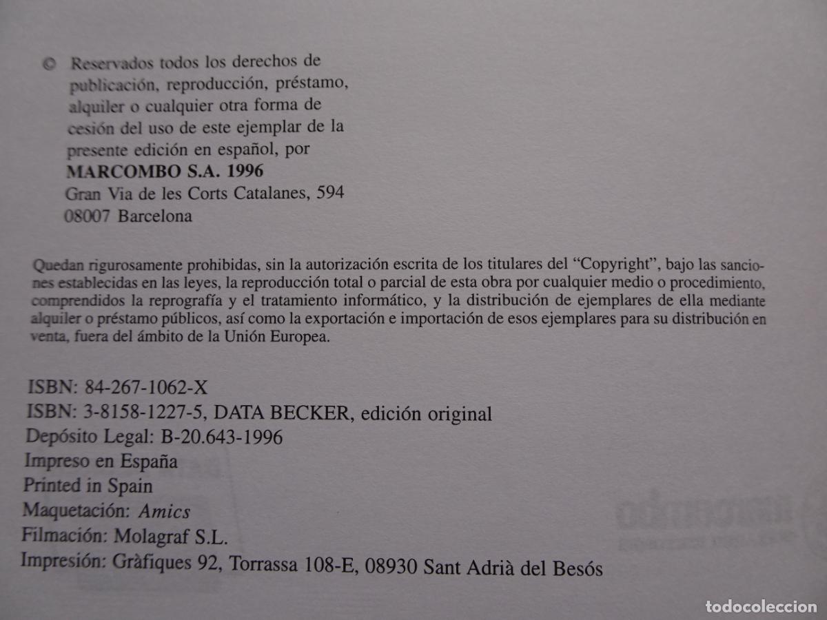 Libros de segunda mano: el gran libro de html como publicar en interneteditorial marcombo 1996 edici&oacute;n 1&ordf; joachim schwarte - Foto 5