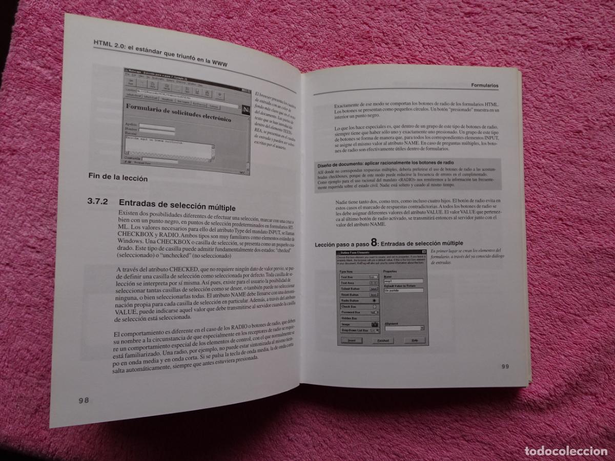 Libros de segunda mano: el gran libro de html como publicar en interneteditorial marcombo 1996 edici&oacute;n 1&ordf; joachim schwarte - Foto 8