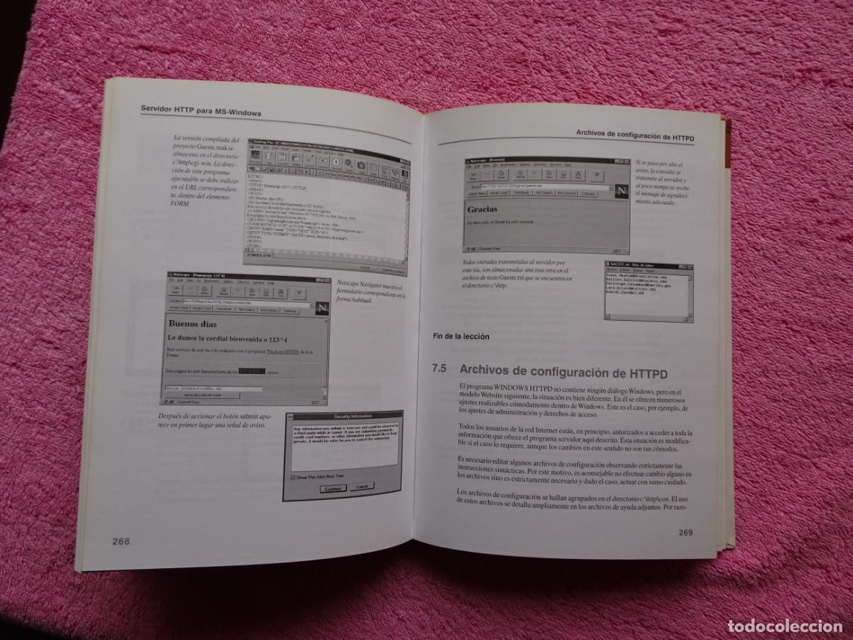 Libros de segunda mano: el gran libro de html como publicar en interneteditorial marcombo 1996 edici&oacute;n 1&ordf; joachim schwarte - Foto 11