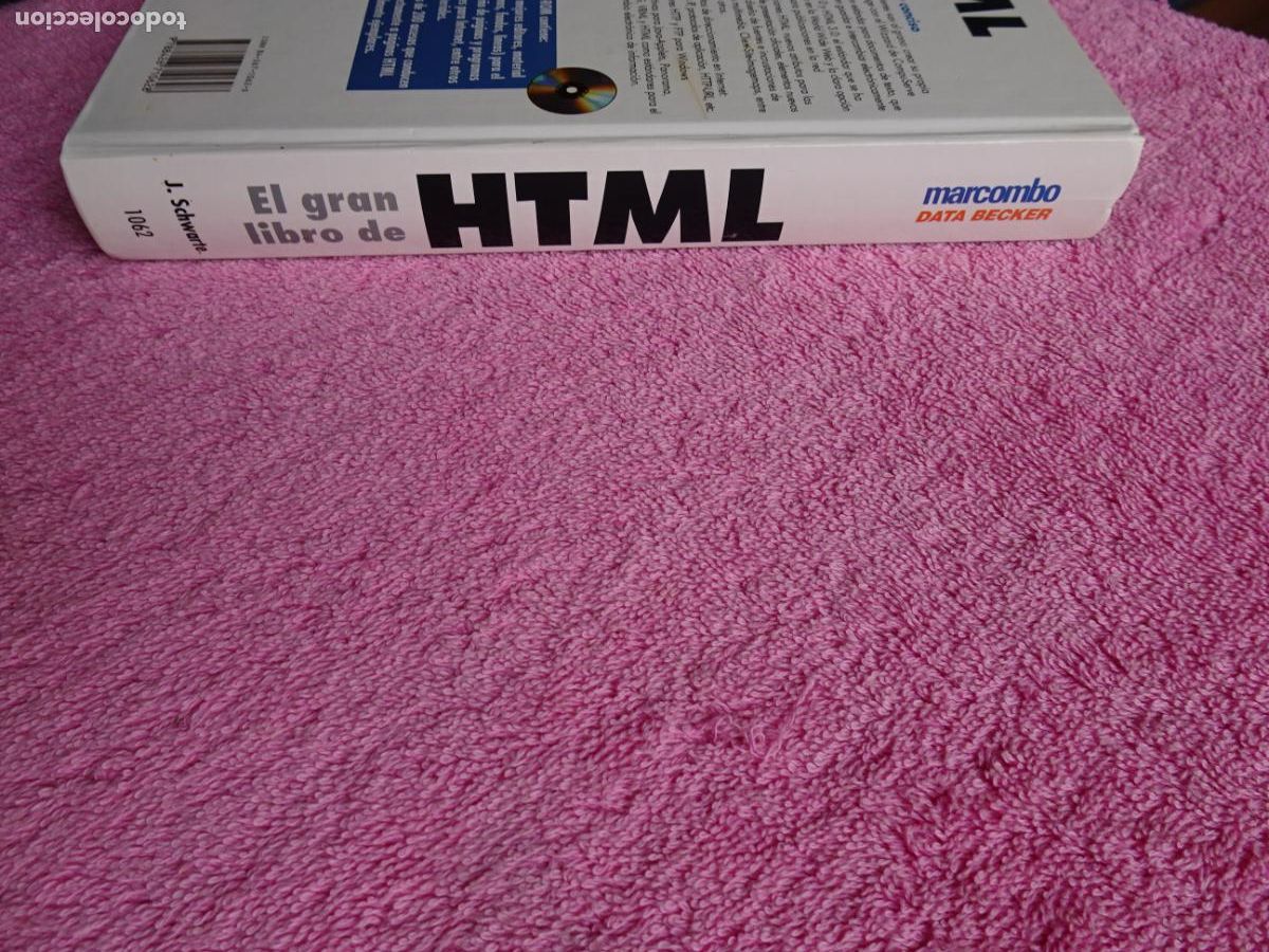 Libros de segunda mano: el gran libro de html como publicar en interneteditorial marcombo 1996 edici&oacute;n 1&ordf; joachim schwarte - Foto 18