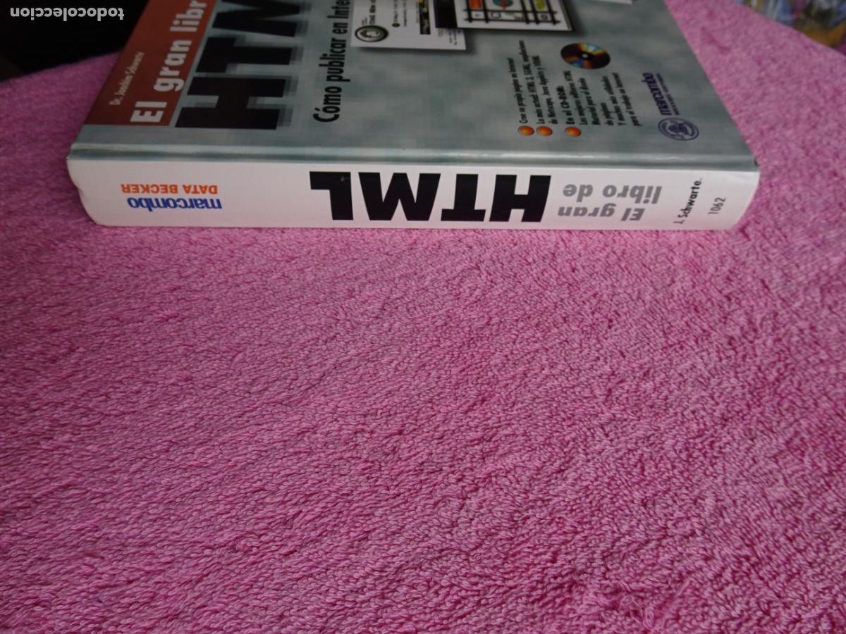 Libros de segunda mano: el gran libro de html como publicar en interneteditorial marcombo 1996 edici&oacute;n 1&ordf; joachim schwarte - Foto 19