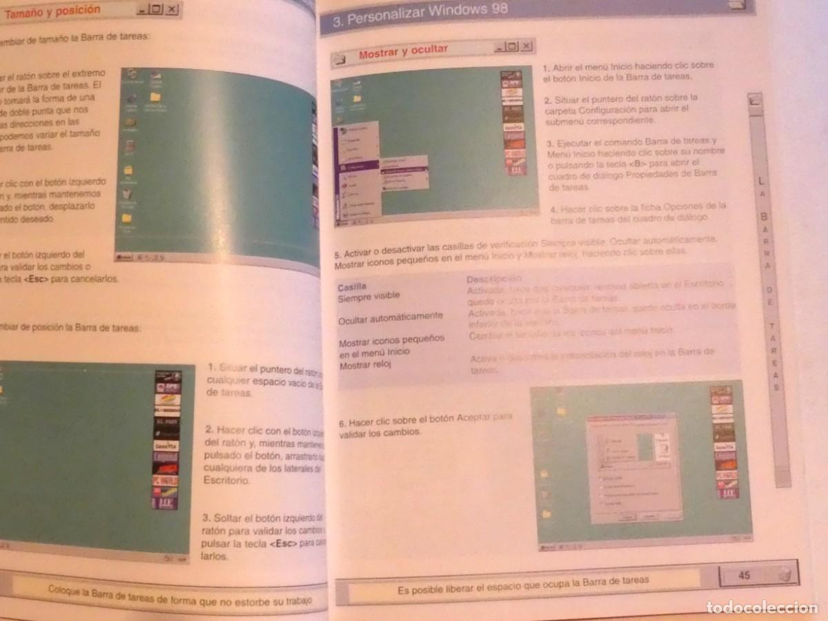 Libros de segunda mano: GUIA VISUAL WINDOWS 98 EDITORIAL ANAYA - Foto 4
