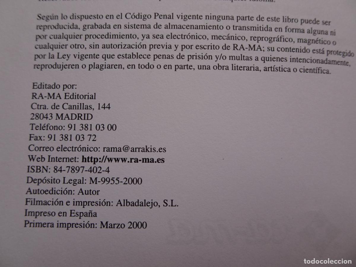 Libros de segunda mano: autocad 2000 manual practico castell cebolla editorial ra-ma 2000 1&ordf; edici&oacute;n - Foto 3