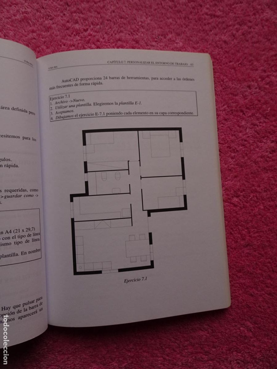 Libros de segunda mano: autocad 2000 manual practico castell cebolla editorial ra-ma 2000 1&ordf; edici&oacute;n - Foto 6