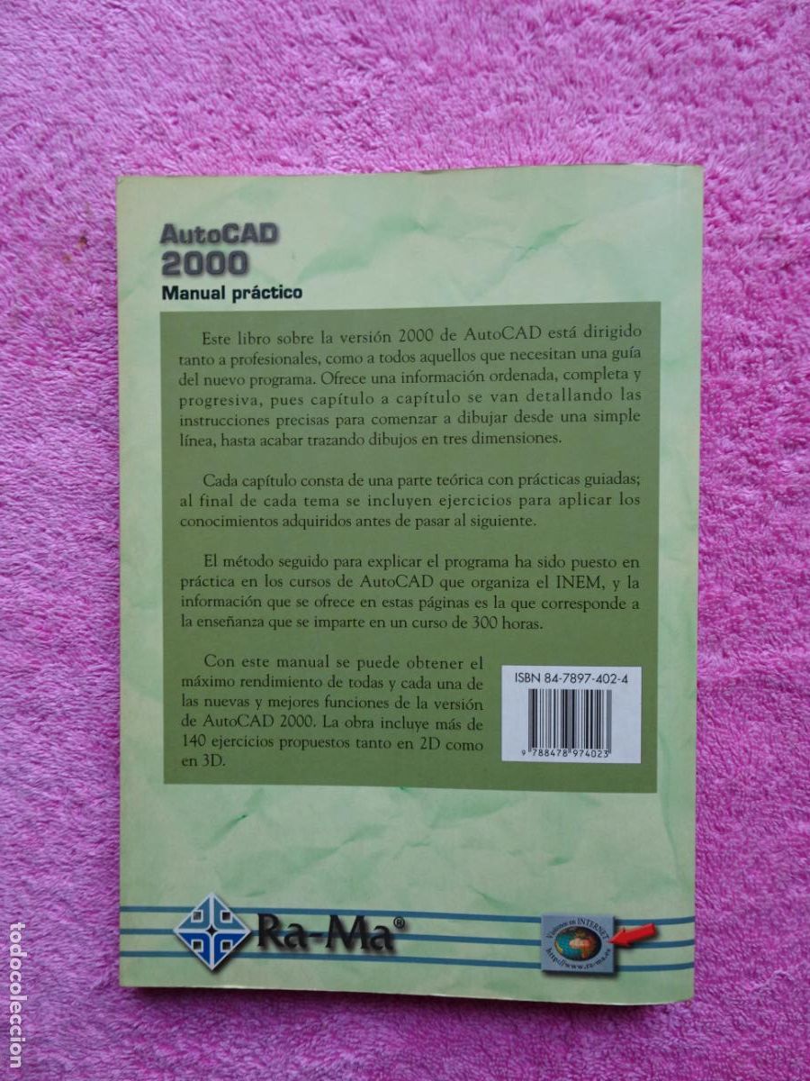 Libros de segunda mano: autocad 2000 manual practico castell cebolla editorial ra-ma 2000 1&ordf; edici&oacute;n - Foto 9