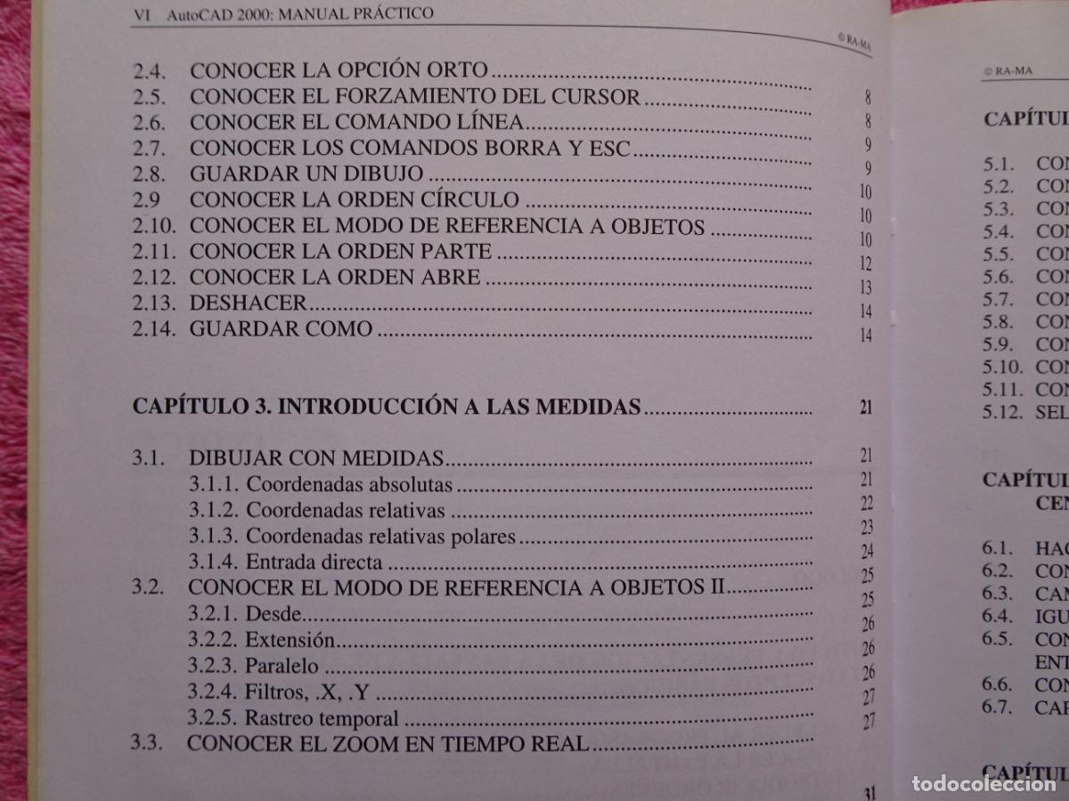 Libros de segunda mano: autocad 2000 manual practico castell cebolla editorial ra-ma 2000 1&ordf; edici&oacute;n - Foto 14