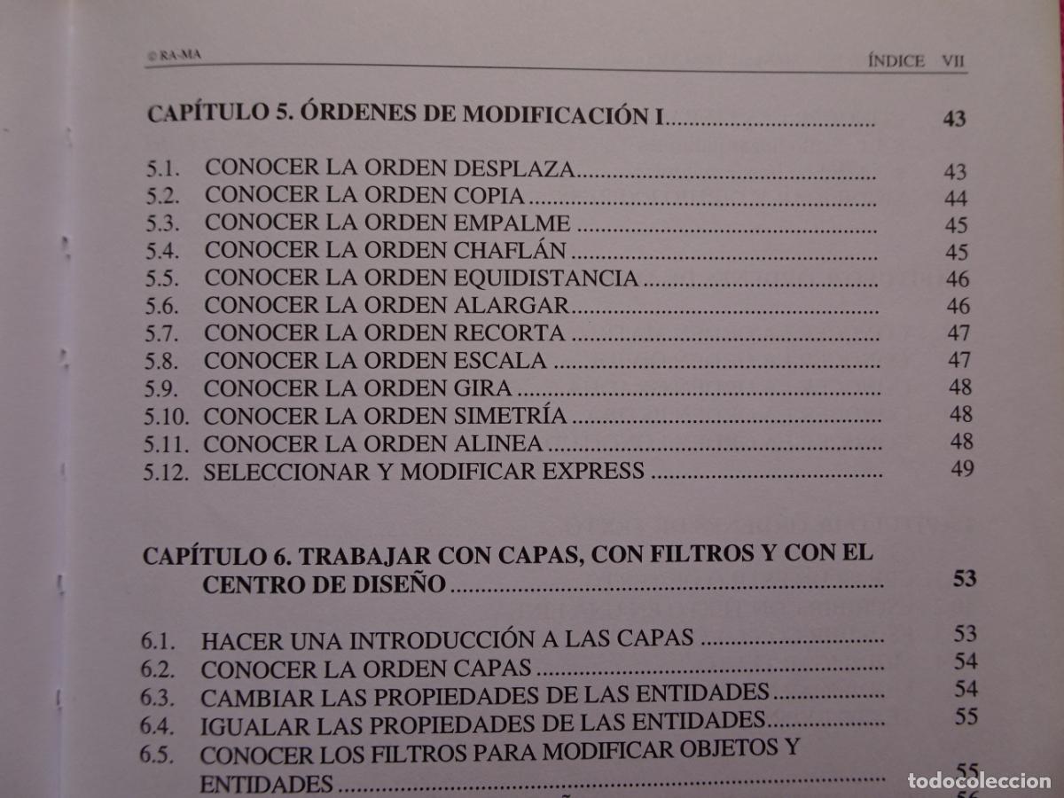 Libros de segunda mano: autocad 2000 manual practico castell cebolla editorial ra-ma 2000 1&ordf; edici&oacute;n - Foto 16