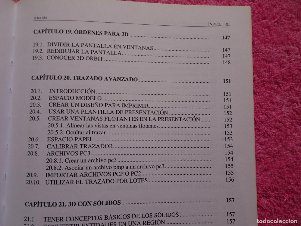 Libros de segunda mano: autocad 2000 manual practico castell cebolla editorial ra-ma 2000 1&ordf; edici&oacute;n - Foto 24