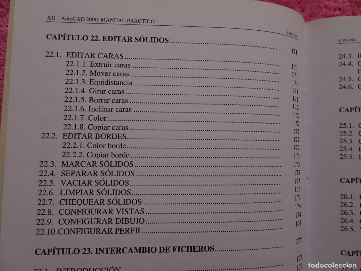 Libros de segunda mano: autocad 2000 manual practico castell cebolla editorial ra-ma 2000 1&ordf; edici&oacute;n - Foto 26