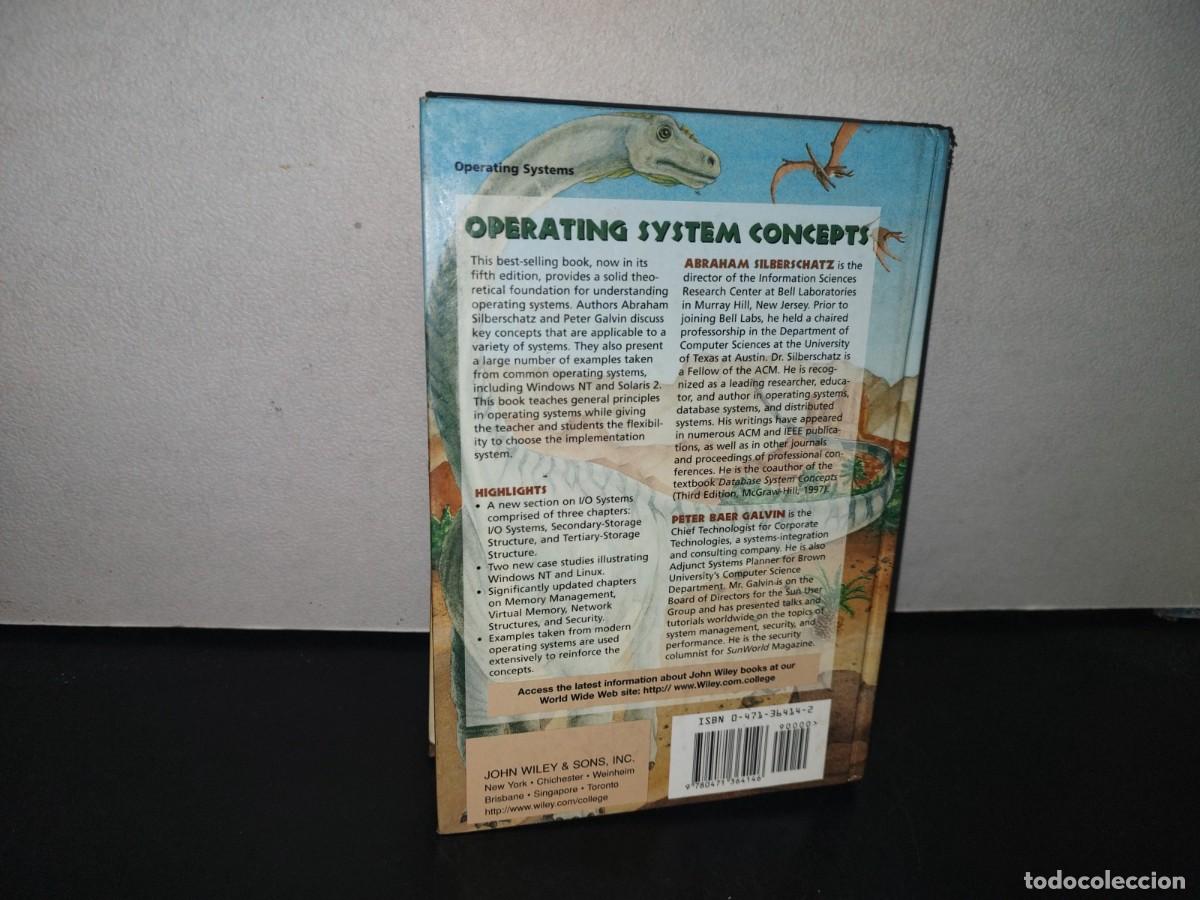 Libros de segunda mano: 97- OPERATING SYSTEM CONCEPT - ABRAHAM SILBERSCHATZ, PETER BAER GALVIN - Foto 4