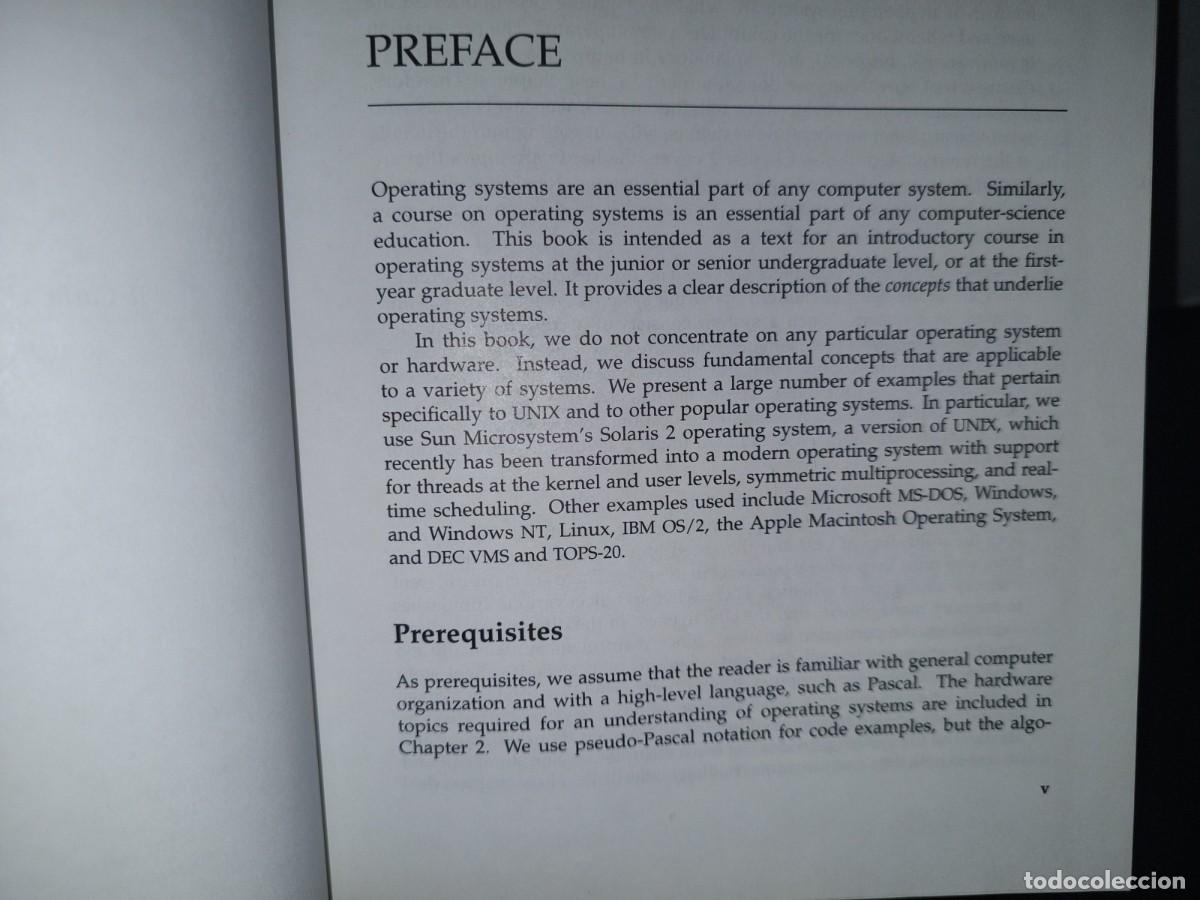 Libros de segunda mano: 97- OPERATING SYSTEM CONCEPT - ABRAHAM SILBERSCHATZ, PETER BAER GALVIN - Foto 7