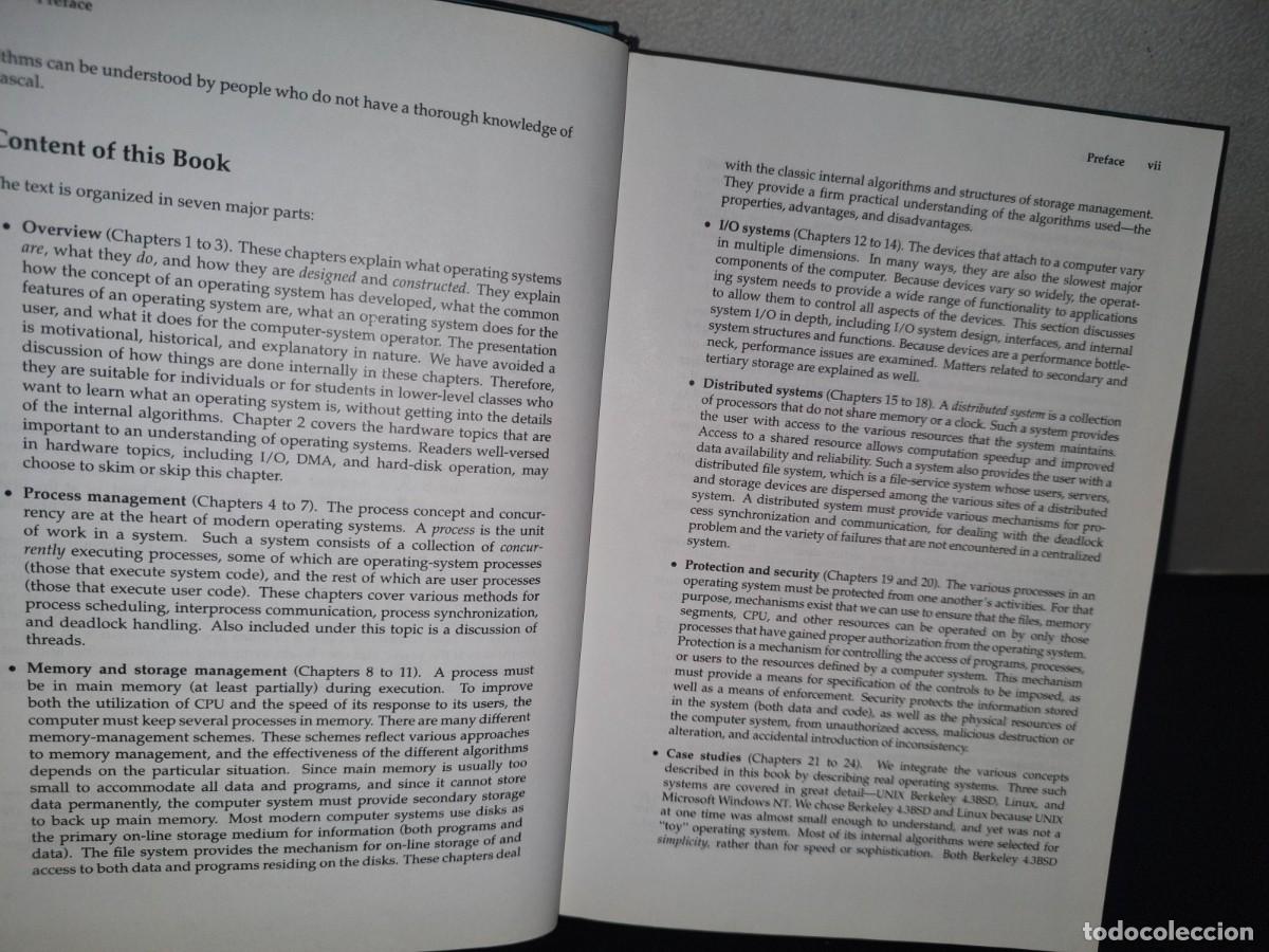 Libros de segunda mano: 97- OPERATING SYSTEM CONCEPT - ABRAHAM SILBERSCHATZ, PETER BAER GALVIN - Foto 8