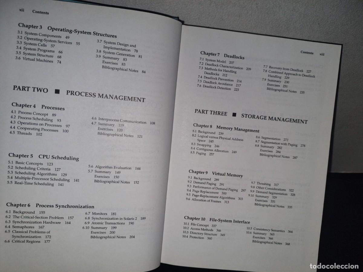 Libros de segunda mano: 97- OPERATING SYSTEM CONCEPT - ABRAHAM SILBERSCHATZ, PETER BAER GALVIN - Foto 11