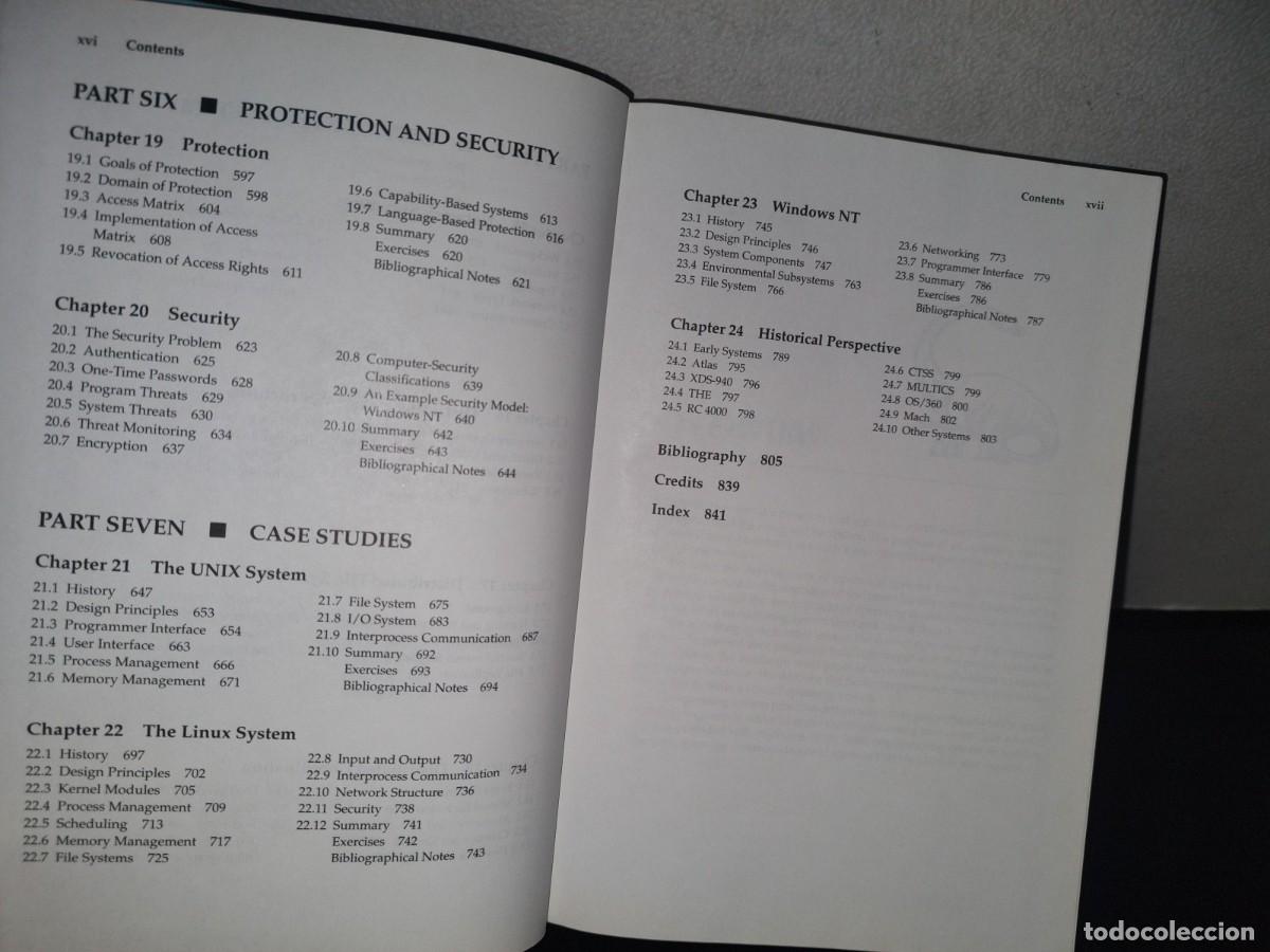 Libros de segunda mano: 97- OPERATING SYSTEM CONCEPT - ABRAHAM SILBERSCHATZ, PETER BAER GALVIN - Foto 13