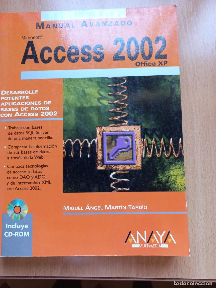 Libros de segunda mano: Libro Access 2002 manual avanzado Anaya - Foto 1