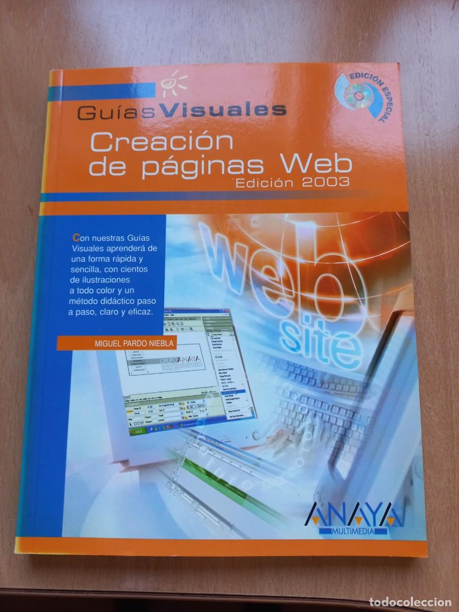 Libros de segunda mano: Libro Creaci&oacute;n de paginas web 2003 Anaya - Foto 1