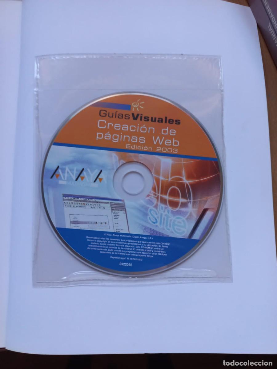 Libros de segunda mano: Libro Creaci&oacute;n de paginas web 2003 Anaya - Foto 4