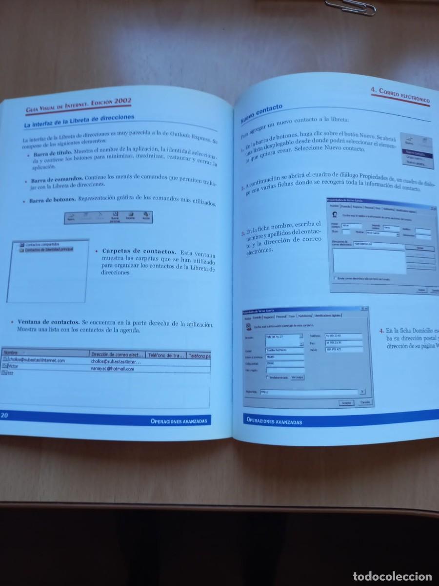 Libros de segunda mano: Libro Internet Edicion guias visuales Anaya - Foto 2