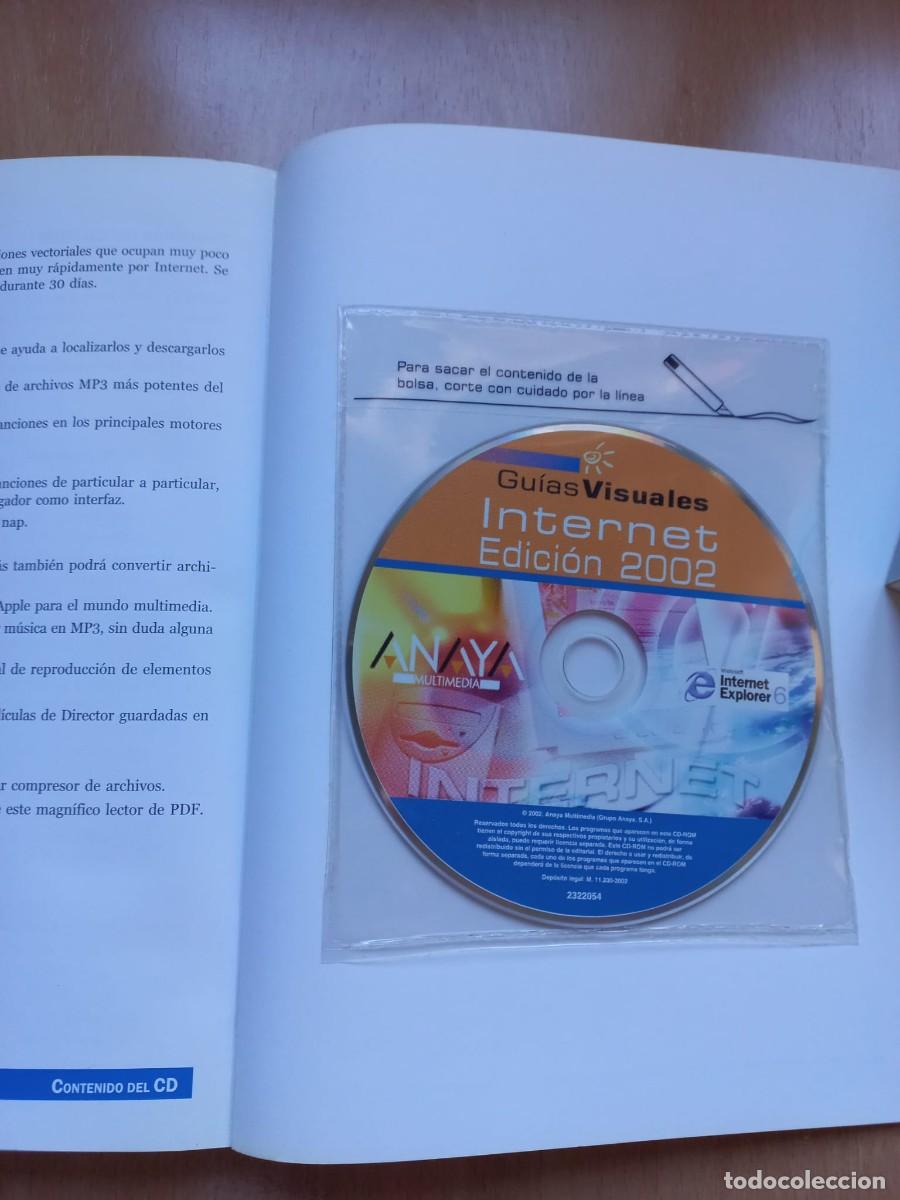 Libros de segunda mano: Libro Internet Edicion guias visuales Anaya - Foto 4