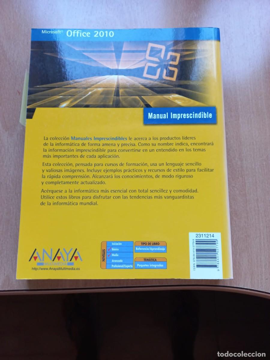 Libros de segunda mano: Libro Office 2010 manual avanzado Anaya - Foto 3