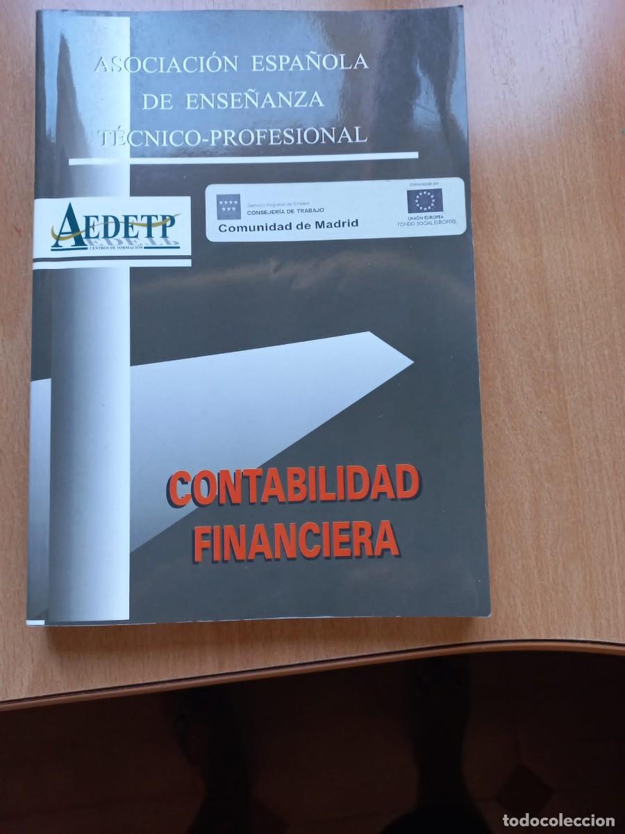 Libros de segunda mano: Libro Contabilidad Financiera AEDETP - Foto 1
