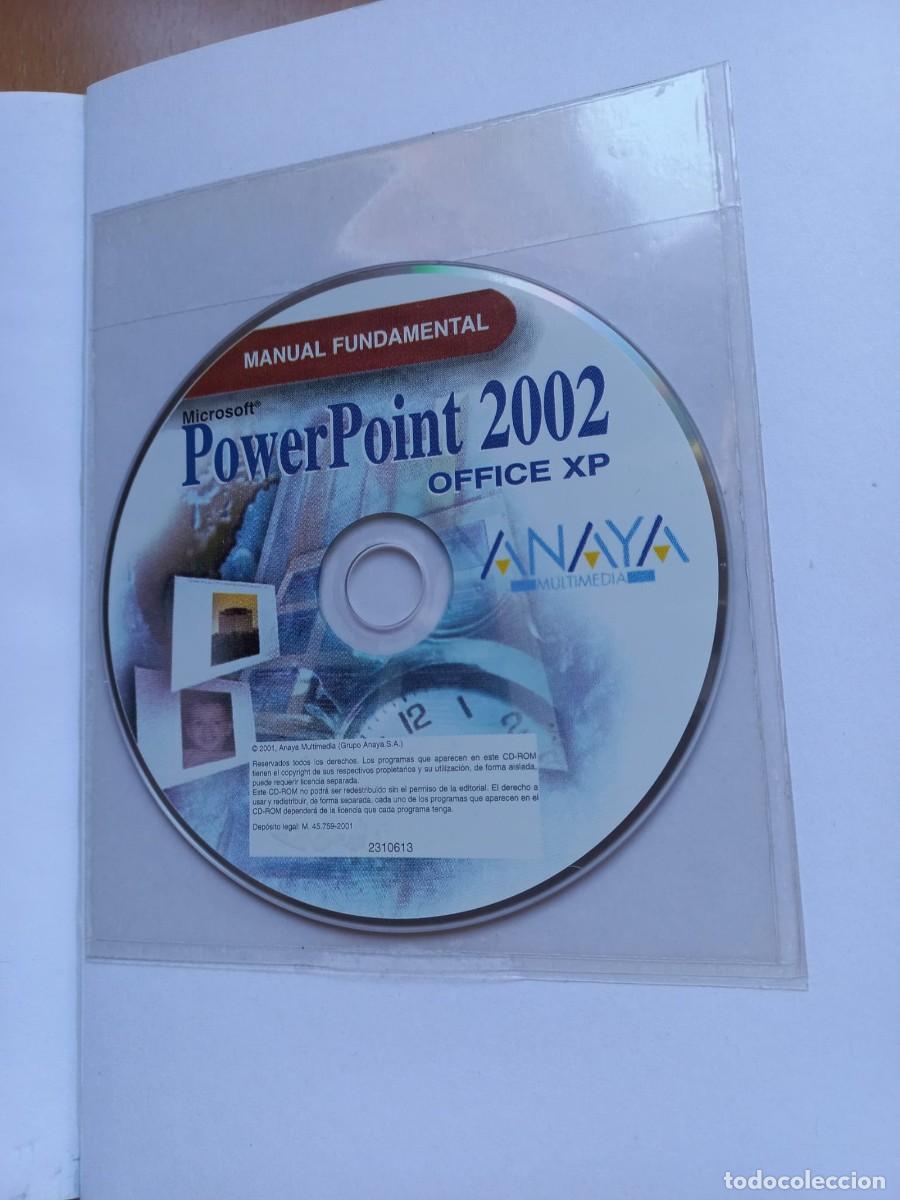 Libros de segunda mano: Libro Powerpoint 2002 manual avanzado Anaya - Foto 4