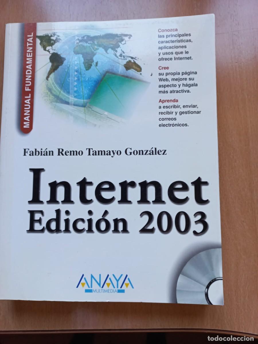 Libros de segunda mano: Libro Internet Edicion 2003 manual fundamental Anaya - Foto 1
