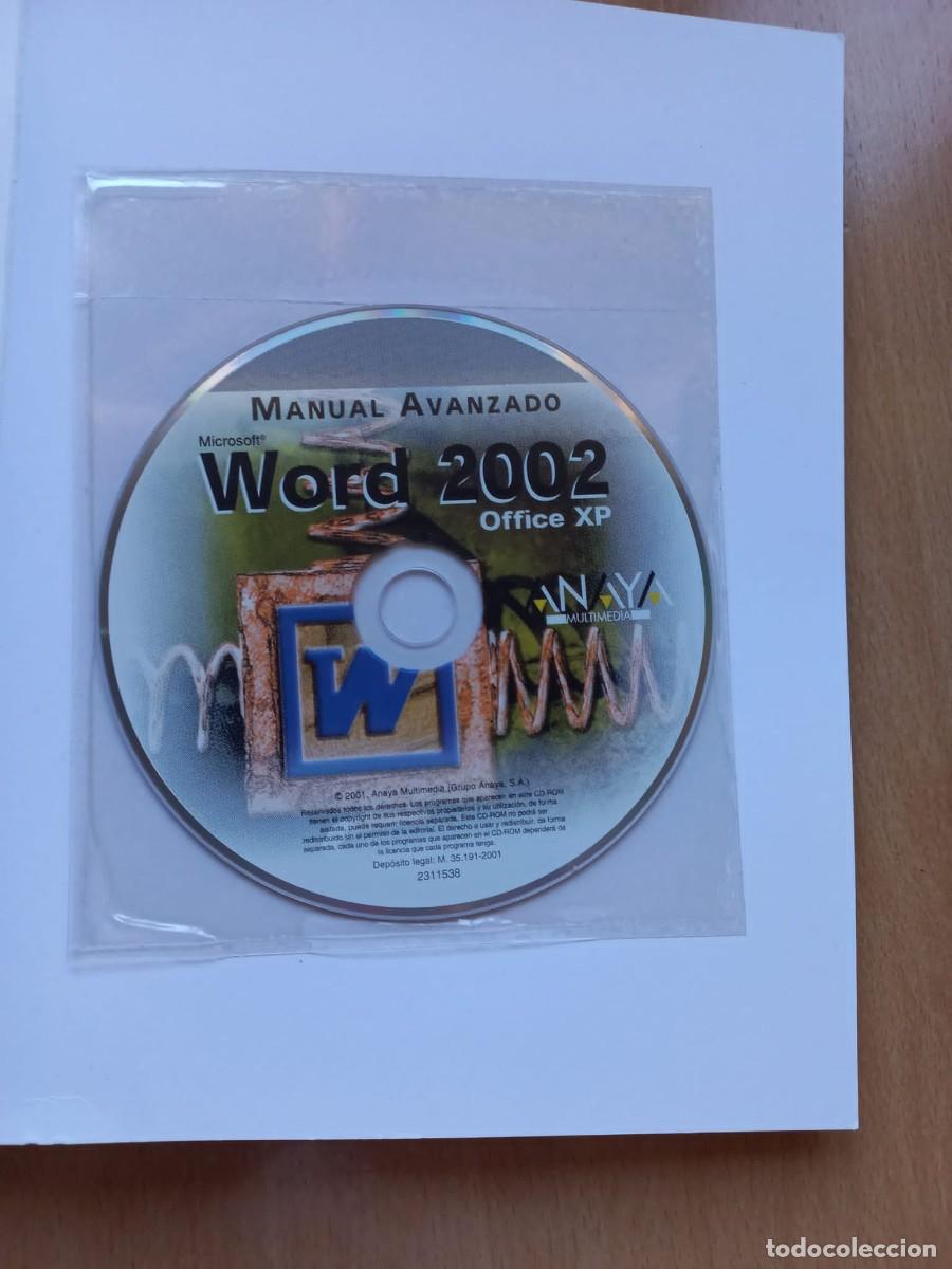 Libros de segunda mano: Libro Word 2002 manual avanzado Anaya - Foto 3