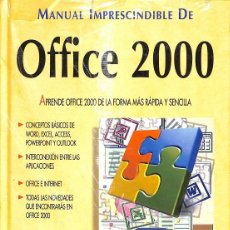 Libros de segunda mano: MANUAL IMPRESCINDIBLE DE OFFICE 2000