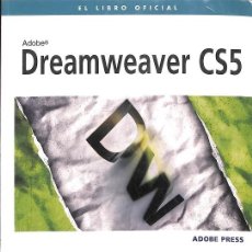 Libros de segunda mano: DREAMWEAVER CS5
