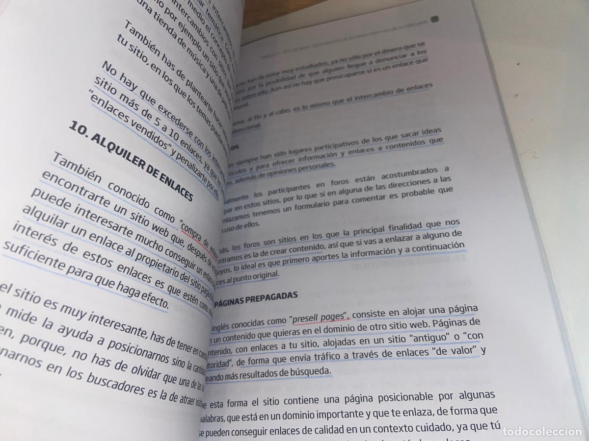 Libros de segunda mano: POSICIONAMIENTO DE BUSCADORES / METODO - Foto 4