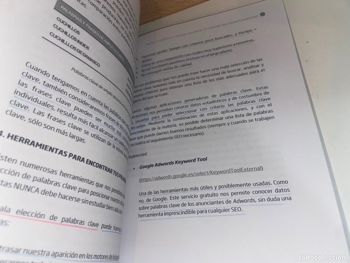 Libros de segunda mano: POSICIONAMIENTO DE BUSCADORES / METODO - Foto 5