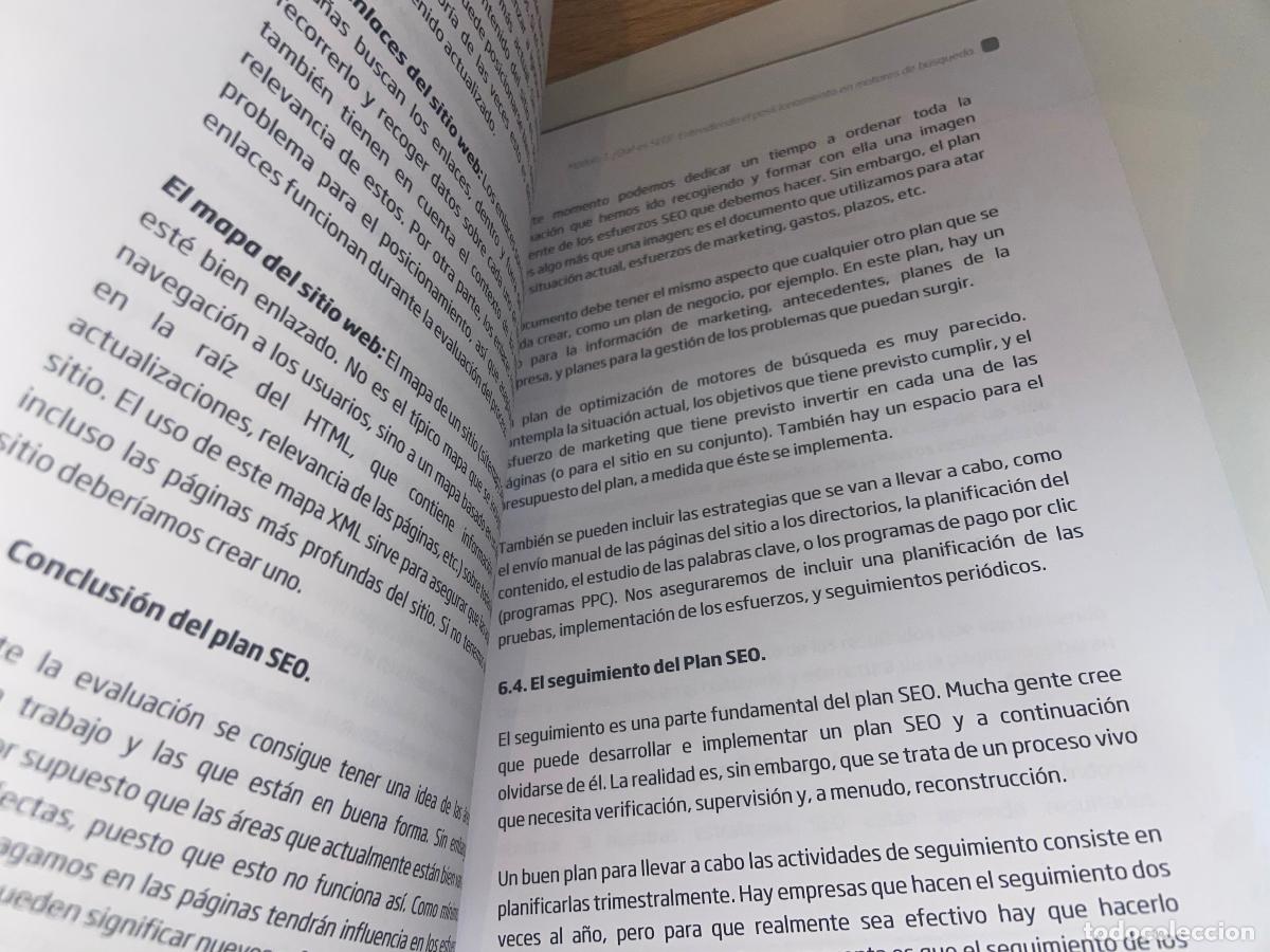 Libros de segunda mano: POSICIONAMIENTO DE BUSCADORES / METODO - Foto 6