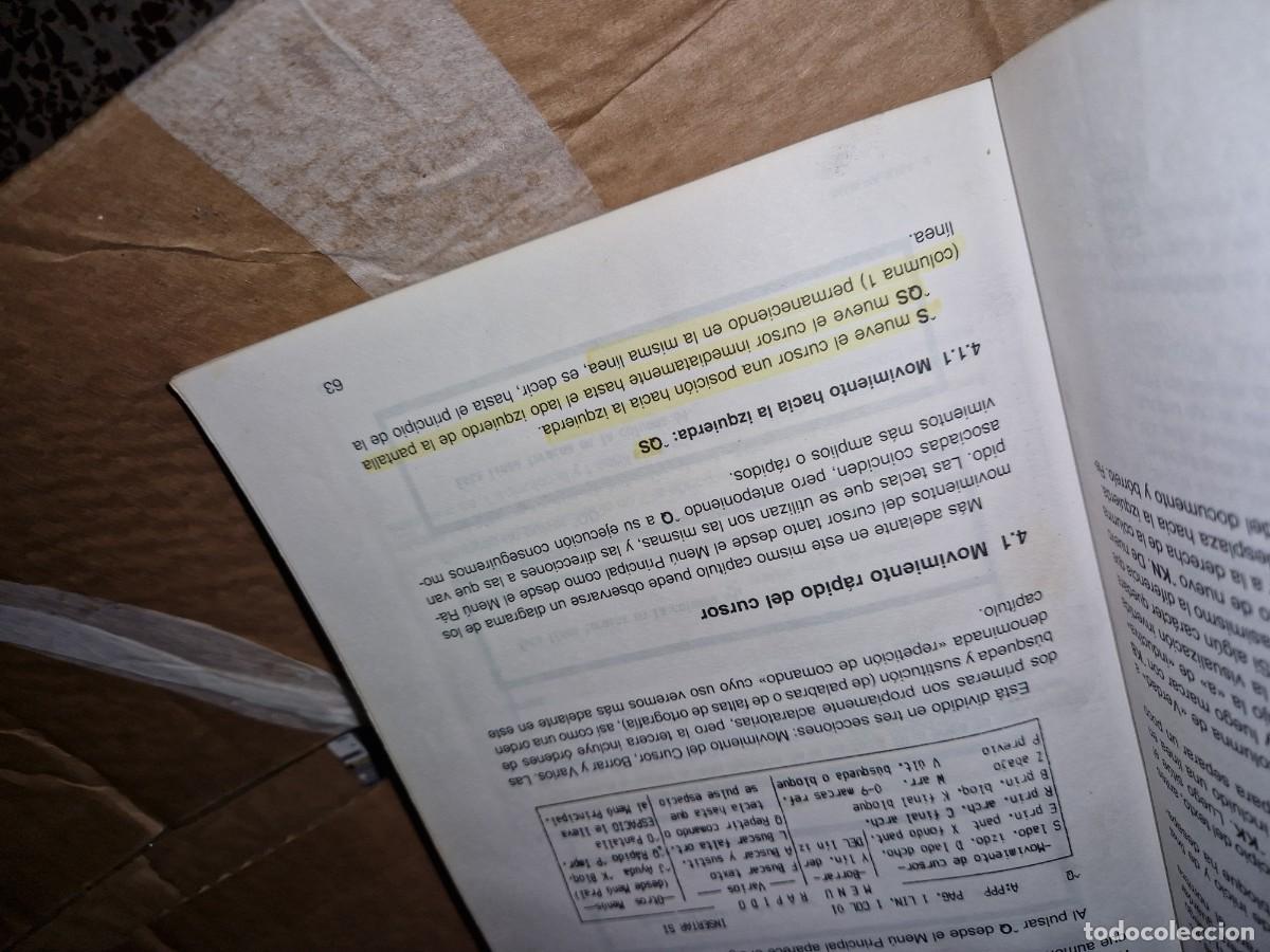 Libros de segunda mano: LIBRO INTRODUCCION AL WORDSTAR - COLECCION INFORMATICA DE GESTION - Foto 3