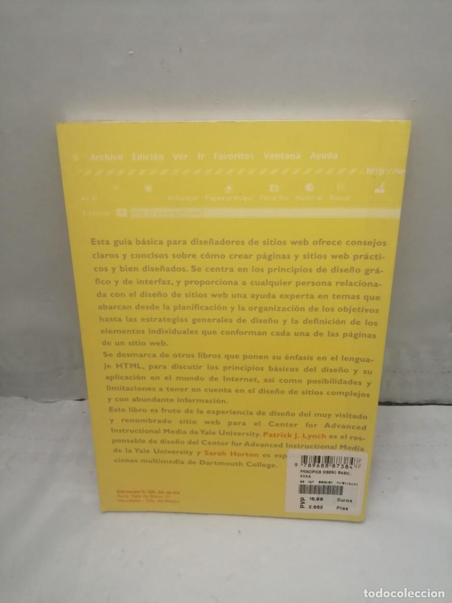 Libros de segunda mano: Principios de dise&ntilde;o b&aacute;sicos para la creaci&oacute;n de sitios web - Foto 2