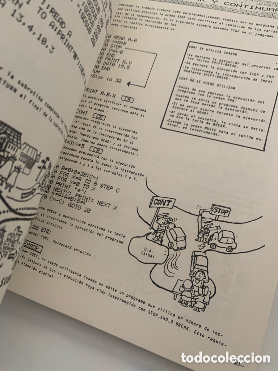 Libros de segunda mano: MANUAL DE 1985 PROGRAMADOR LENGUAJE BASIC TENFOR - ORDENADOR INFORMATICA - Foto 3