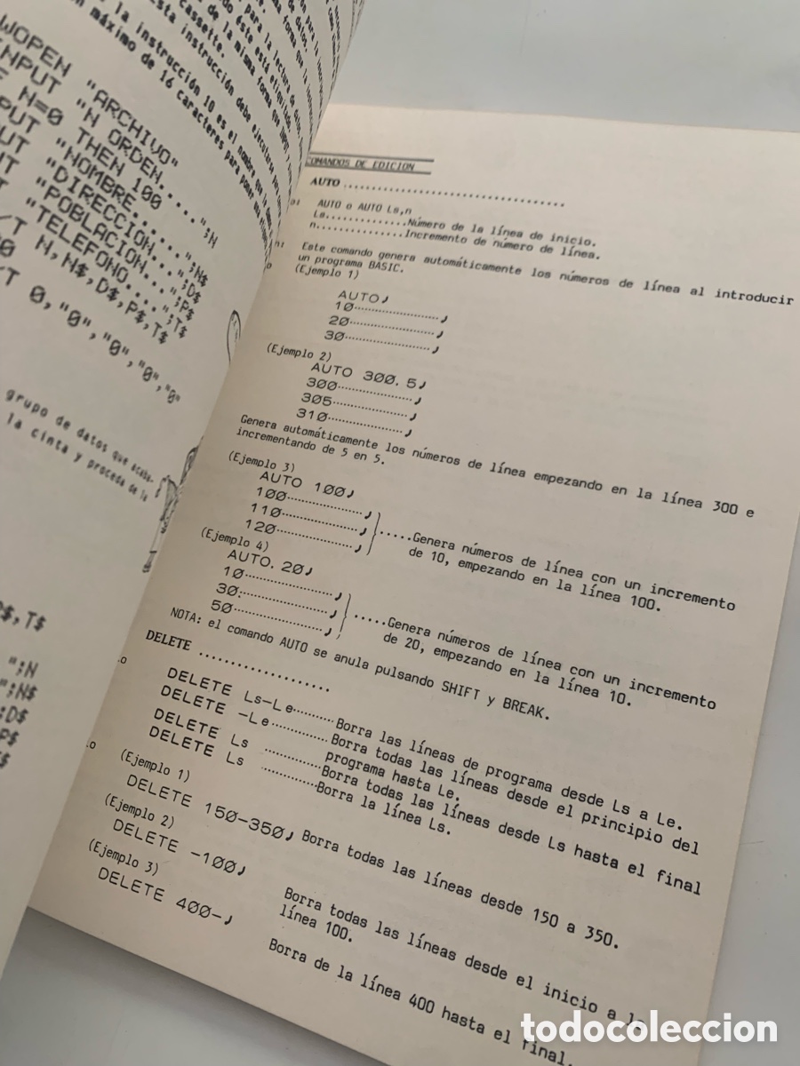 Libros de segunda mano: MANUAL DE 1985 PROGRAMADOR LENGUAJE BASIC TENFOR - ORDENADOR INFORMATICA - Foto 4