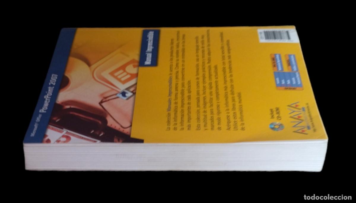 Libros de segunda mano: POWERPOINT 2007 - MANUAL IMPRESCINDIBLE / FRANCISCO PAZ GONZ&Aacute;LEZ. SIN CD - Foto 2