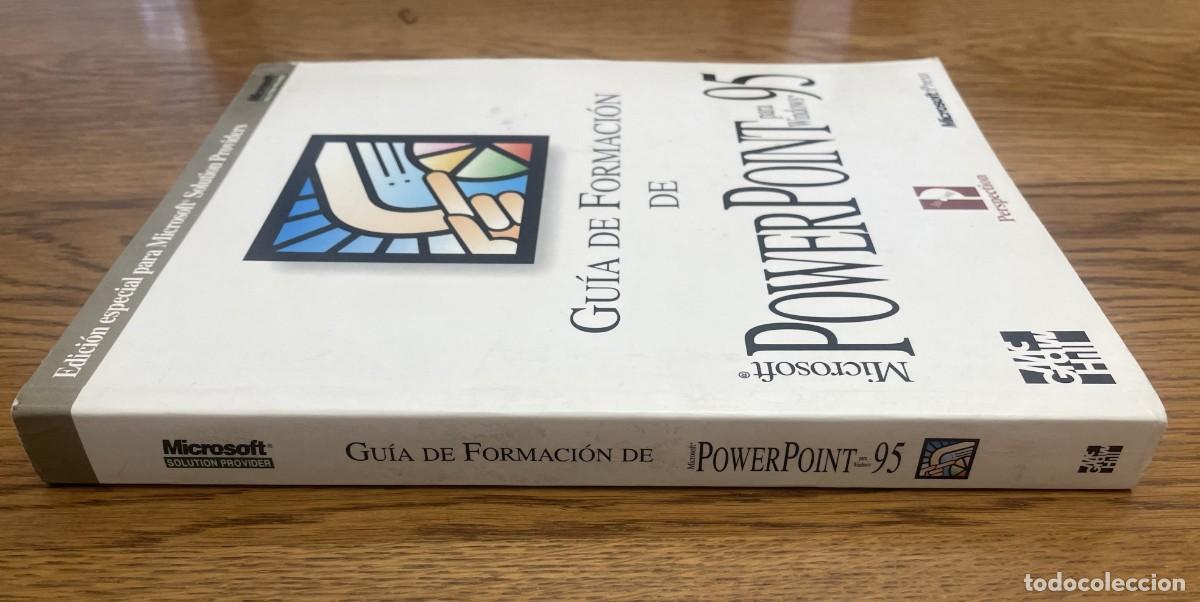 Libros de segunda mano: Guia de formaci&oacute;n de POWERPOINT para windows 95 McGrawHill - Foto 3