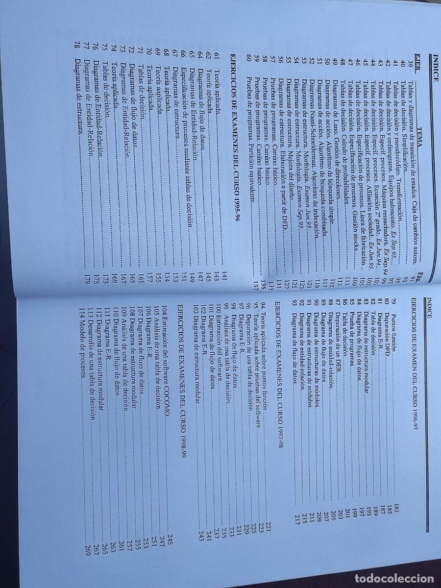 Libros de segunda mano: Ejercicios sobre Ingenier&iacute;a del Software. Tom&aacute;s Hurtado y otros - Foto 2