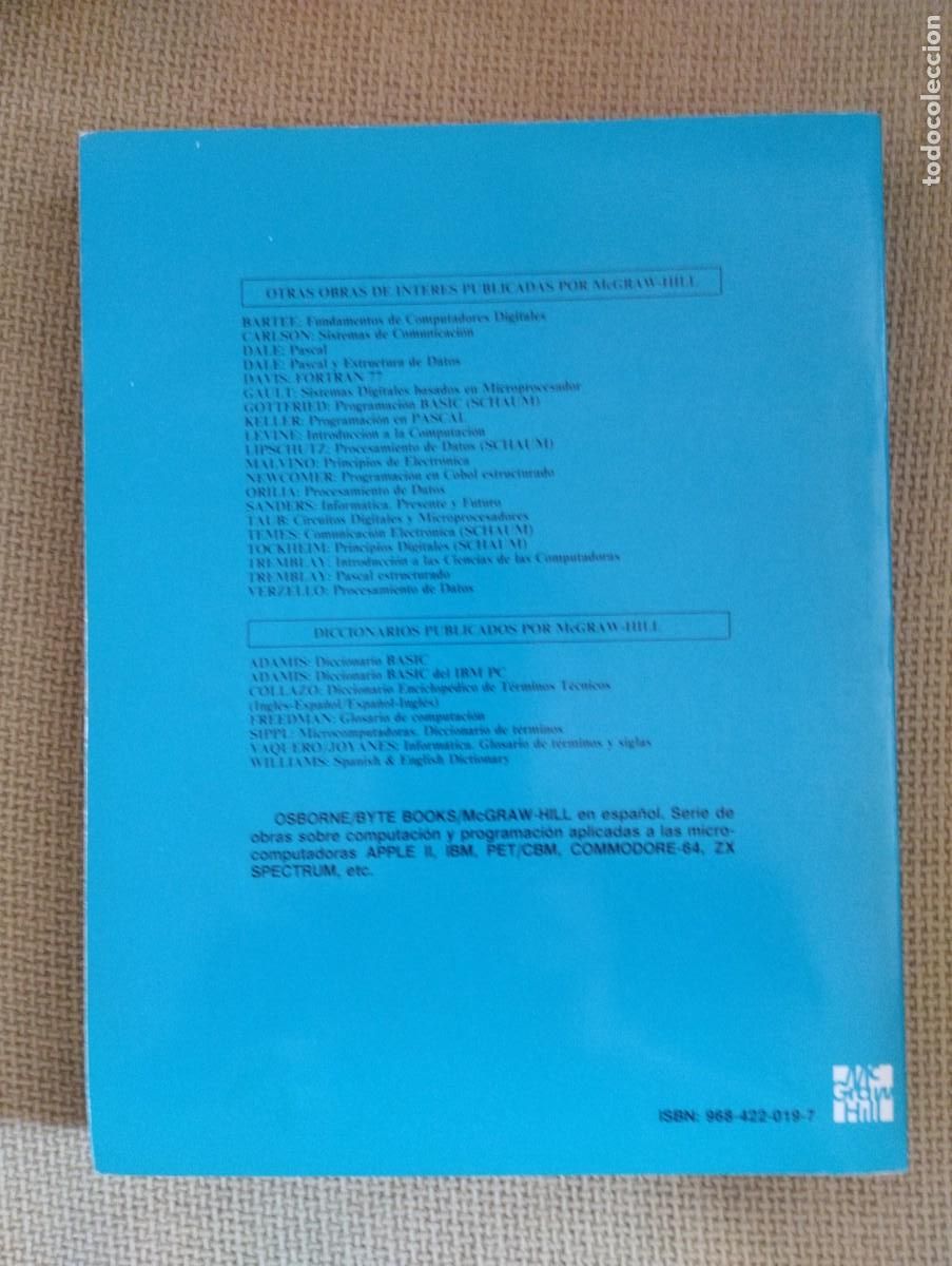 Libros de segunda mano: Programaci&oacute;n Basic para microcomputadoras - Foto 2