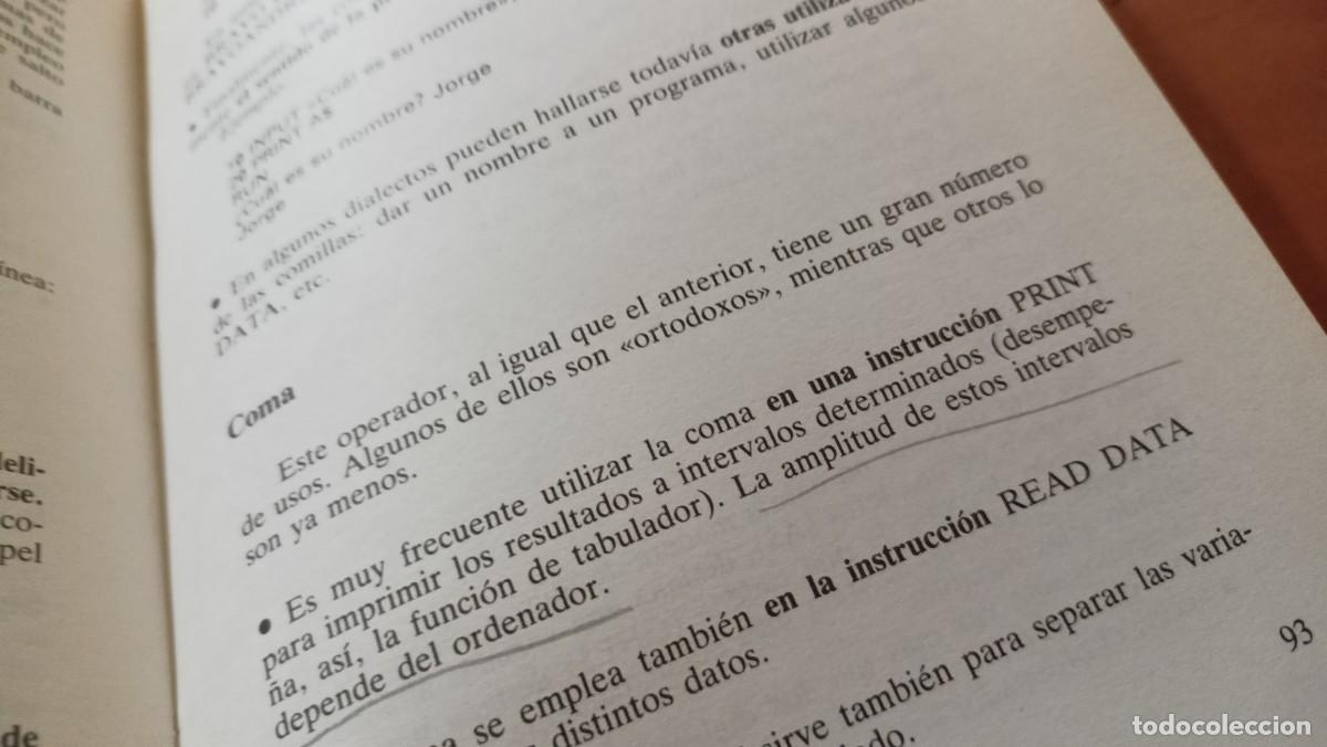 Libros de segunda mano: Programar en casa: El Basic - Ilya Virgatchik - Foto 10