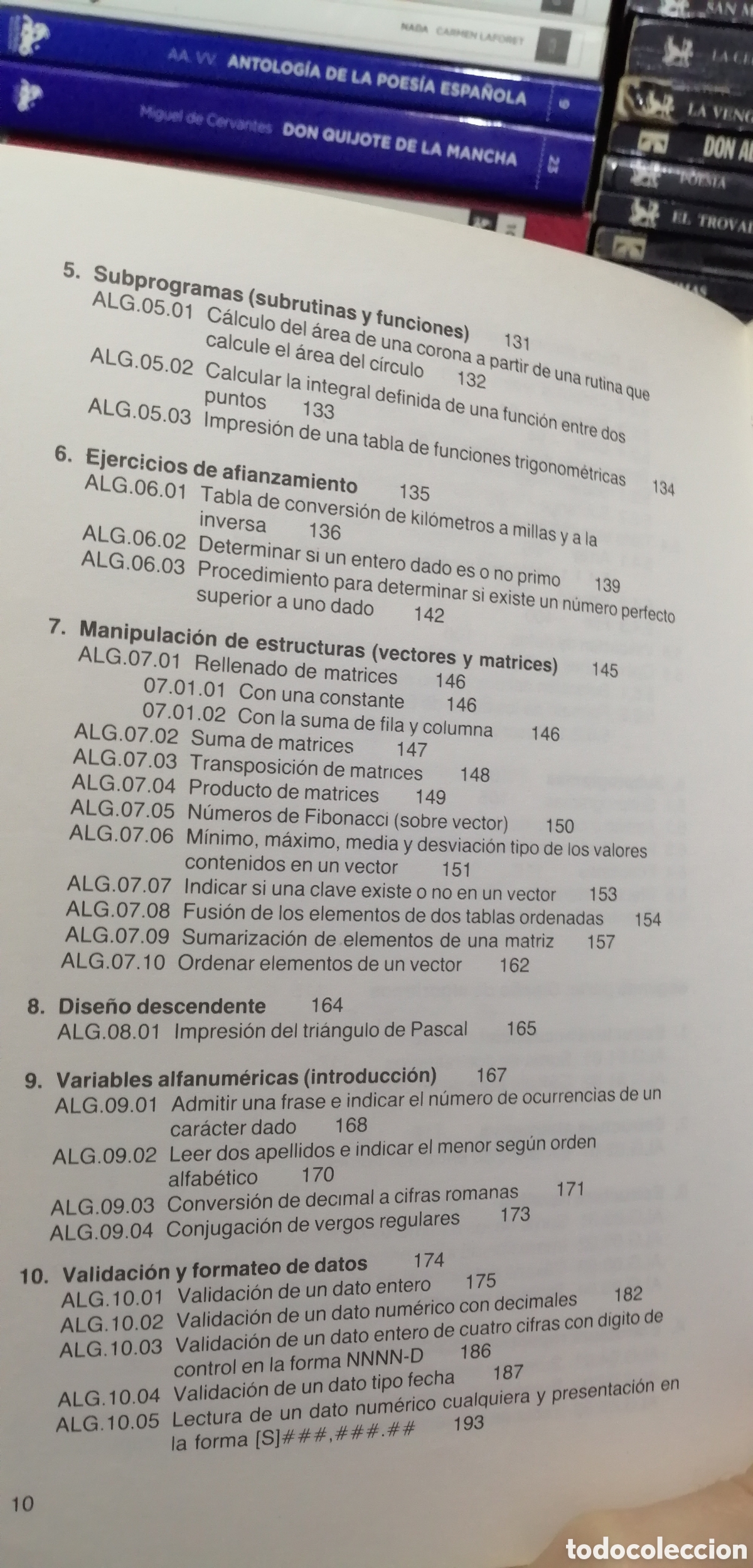 Libros de segunda mano: T&eacute;cnicas y elementos de programaci&oacute;n Dise&ntilde;o de algoritmos Gustavo Gili 1984 - Foto 7