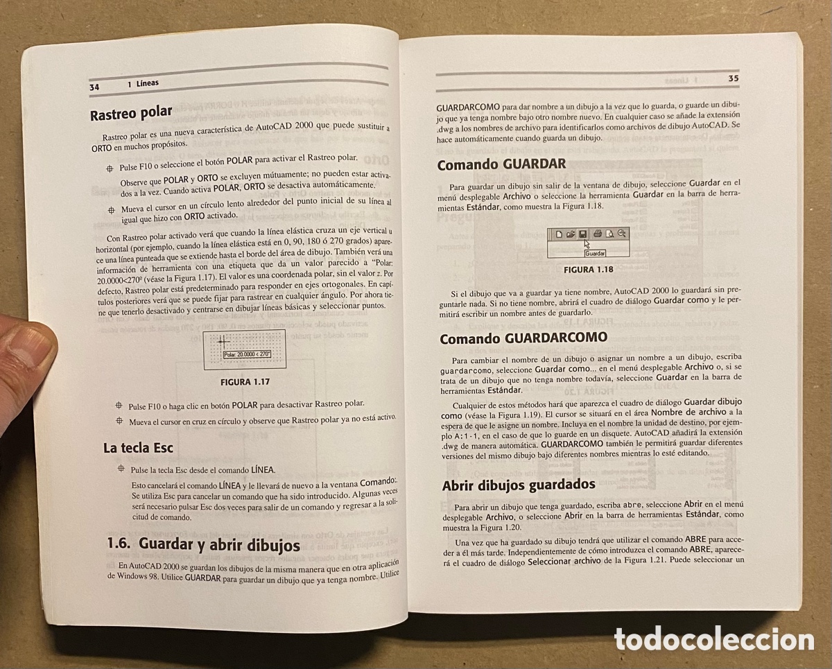 Libros de segunda mano: DESCUBRE AUTOCAD 2000. MARK DIX & PAUL RILEY. PRENTICE HALL 2000. - Foto 3