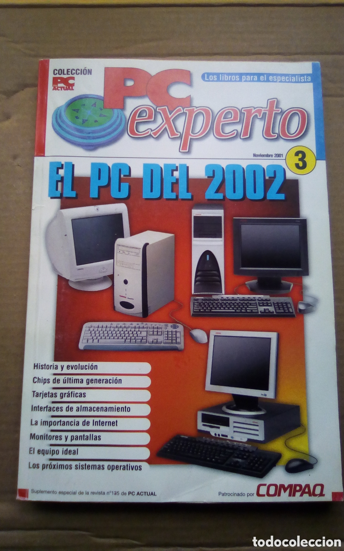 Libros de segunda mano: Libro PC experto. Colecci&oacute;n PC Actual, # 3. A&ntilde;o 2001. Con 64 p&aacute;ginas. - Foto 1