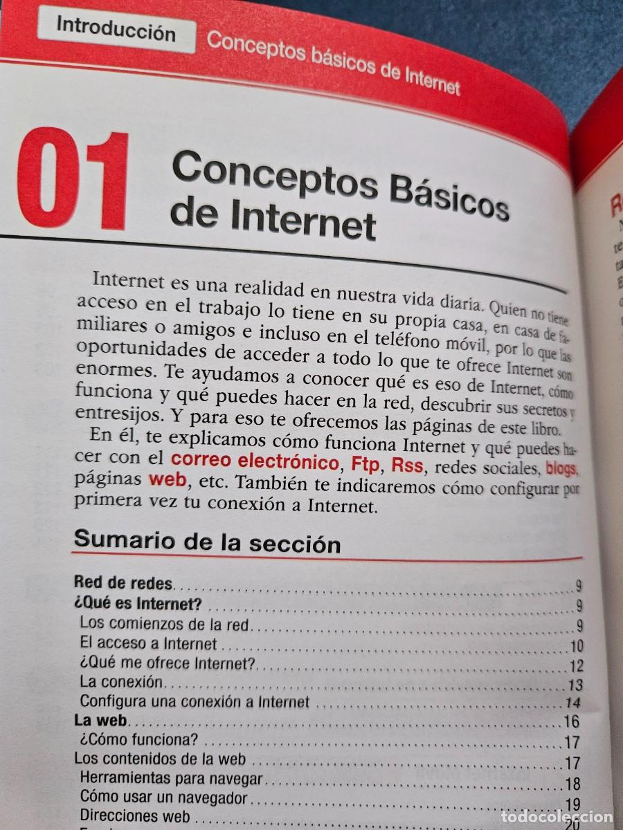 Libros de segunda mano: Internet F&aacute;cil, Computer Hoy, Libros De Bolsillo. Ediciones Axel Springer Espa&ntilde;a, S.A., 2009. - Foto 11