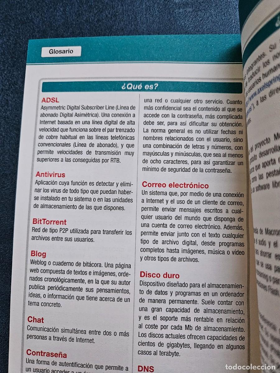 Libros de segunda mano: Internet F&aacute;cil, Computer Hoy, Libros De Bolsillo. Ediciones Axel Springer Espa&ntilde;a, S.A., 2009. - Foto 22