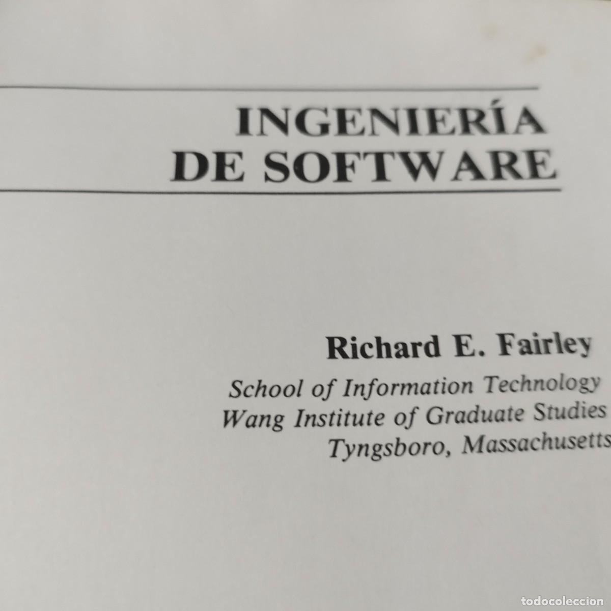Libros de segunda mano: INGENIERIA DE SOFTWARE / RICHARD FAIRLEY / PU-GUI-3 / MCGRAW HILL - Foto 3
