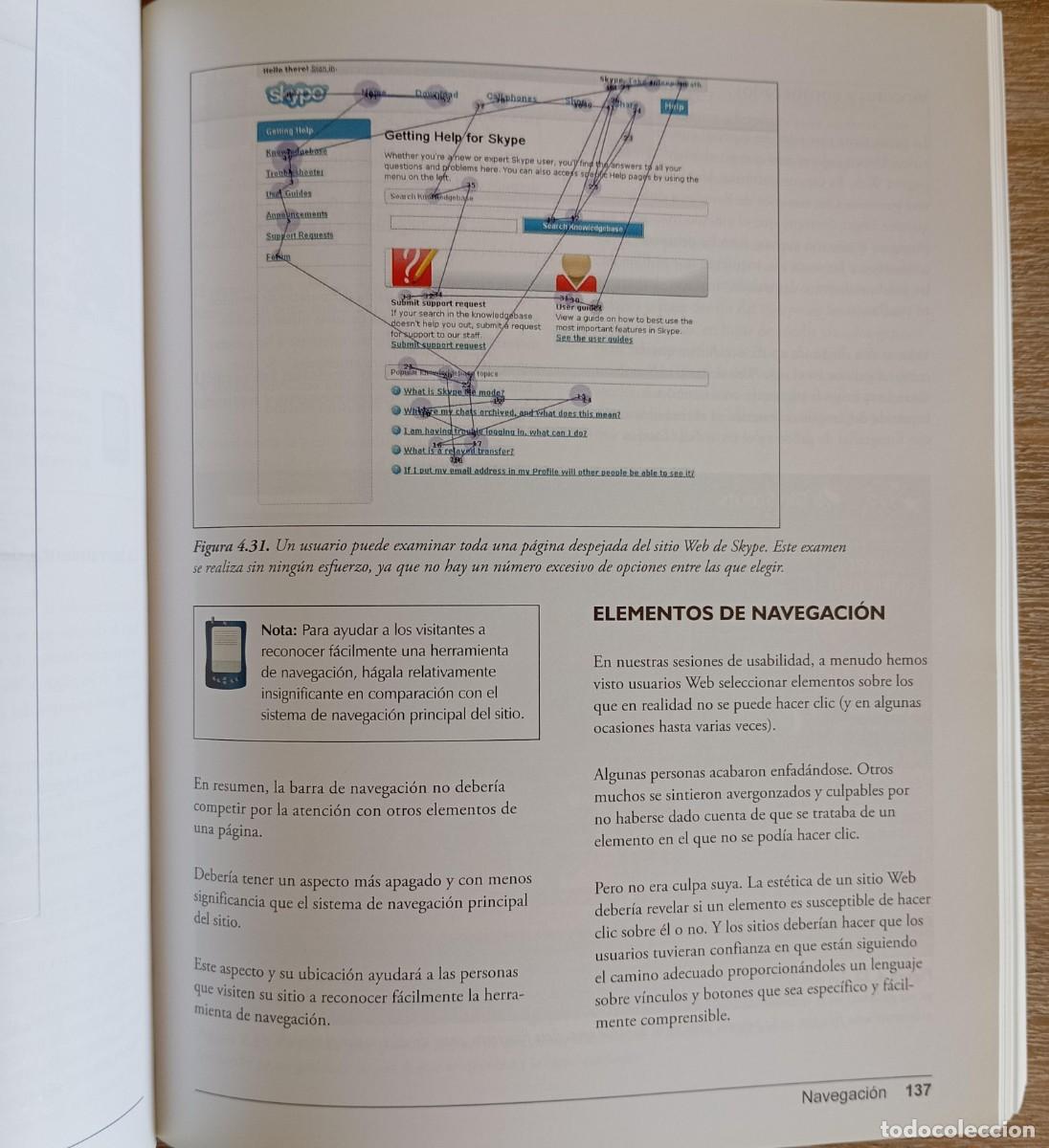 Libros de segunda mano: TECNICAS DE EYETRACKING PARA USABILIDAD WEB - JAKOB NIELSEN - Foto 3